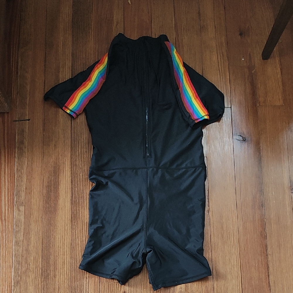 Humankind Black Active Tank Top with White Logo